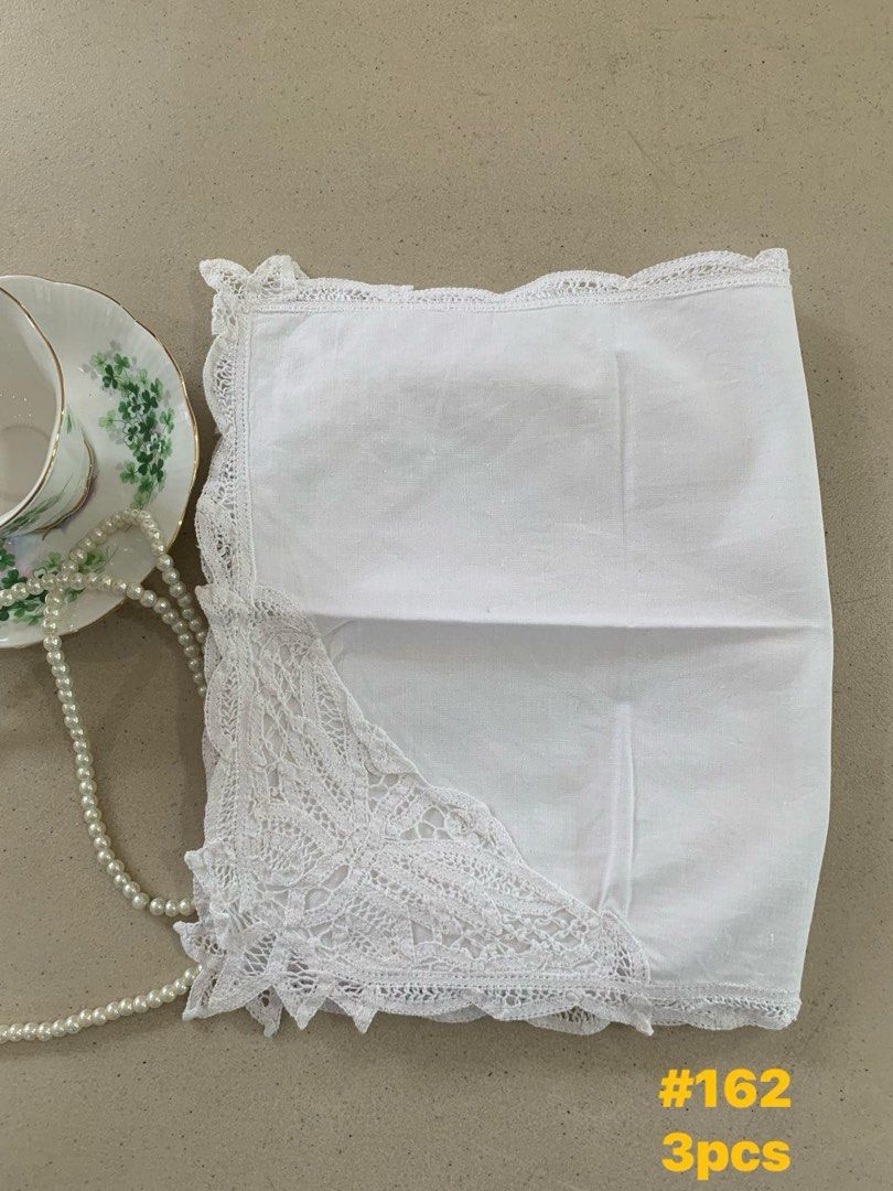 Vintage Doily (3pcs) (Category: Table Linen & Textiles) located in Quezon City. Submitted by meggoquingco (Listing ID 1324359018, Image 1). Description: .