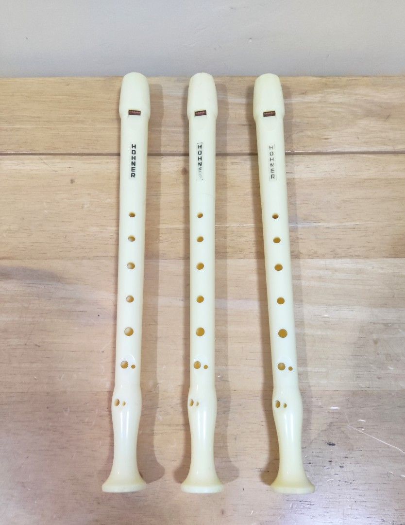 Vintage HOHNER Recorder Flute Made in Germany (Category: Musical Instruments) located in Manila. Submitted by anix_box (Listing ID 1324251053, Image 1). Description: Selling: Vintage HOHNER Recorder Flute Made in Germany Japan imported preloved expect scratches 3pcs available ✅Price: 380each✅.
