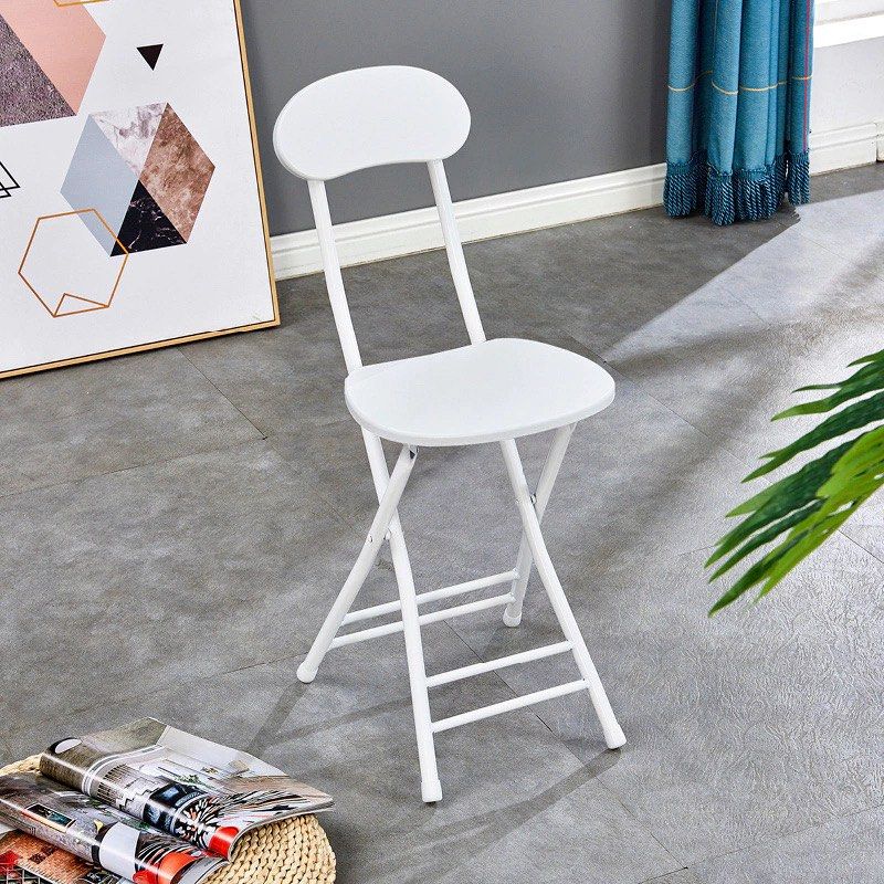 White Folding Stool Chair (Category: Chairs) located in Quezon City. Submitted by forsale.nic (Listing ID 1324364694, Image 1). Description: Barely used See photos for details.
