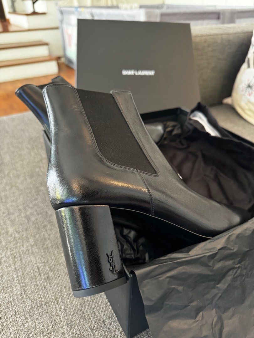 Ysl loulou 7 boots on sale
