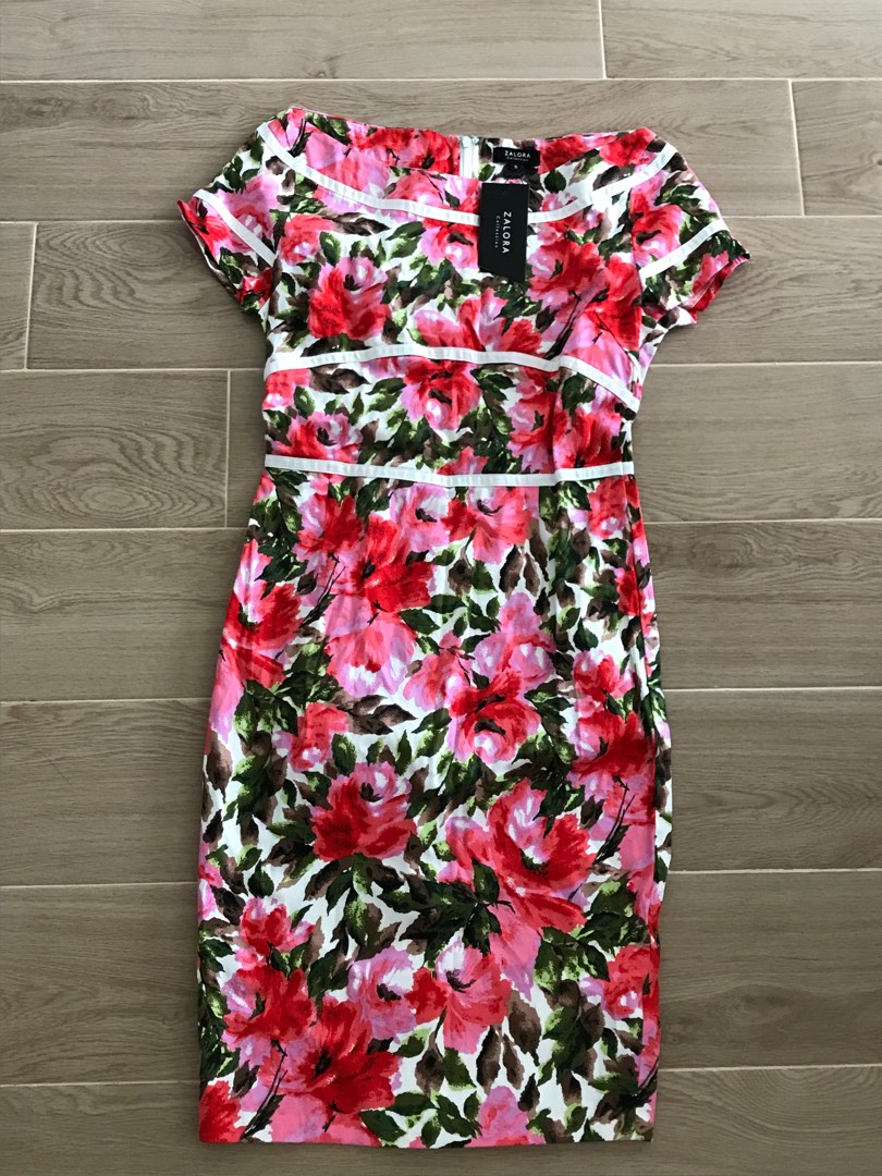 Zalora floral dress new arrivals