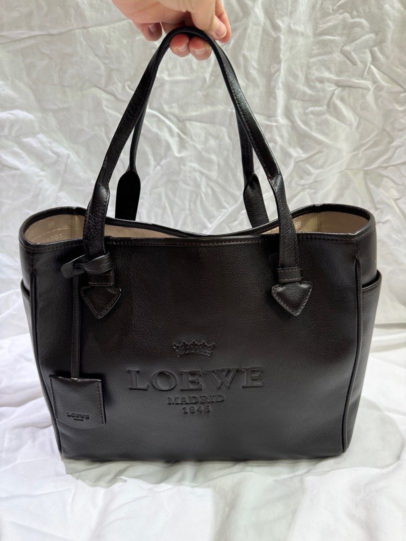 100 Authentic Loewe Heritage Tote Bag