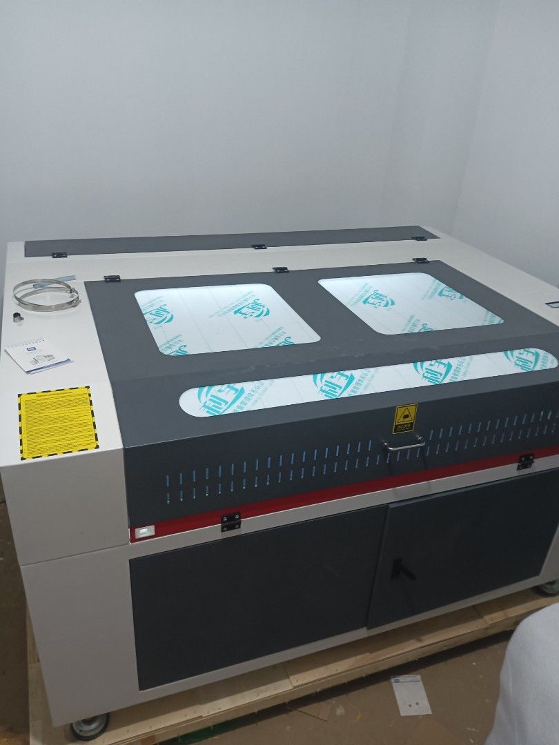 3X4FT LASER CUTTER AND ENGRAVER MACHINE 100W (Category: Printers, Scanners & Copiers) located in Manila. Submitted by melvinflor41363 (Listing ID 1324380614, Image 2). Description: BRAND NEW!! ✅ TARPAULIN PRINTER MACHINE ✅ SUBLIMATION PRINTER MACHINE ✅ DTF MACHINE (DIRECT TO FILM) A3 SIZE and 2FT ✅ ENGRAVER MACHINE ✅ 80x100 HEAT PRESS (Drawer Type) ✅ HEAT PRESS ROLLER TYPE ✅ CUTTER PLOTTER (2FT and 4FT) ✔️ FREEBIES ✔️ FREE TRAINING & INSTALLATION