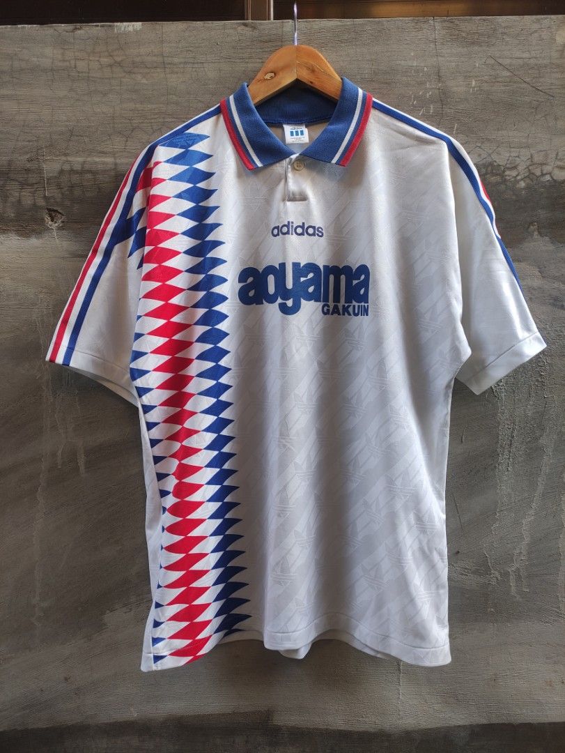 Adidas Football Soccer Jersey Aoyama Gakuin University Men s Fashion Tops Sets Tshirts Polo Shirts on Carousell