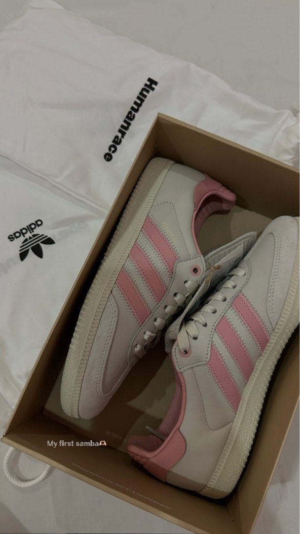 adidas gazelle silver green womens Adidas Samba Humanrace Glory Red – Flower Kickz main image 0