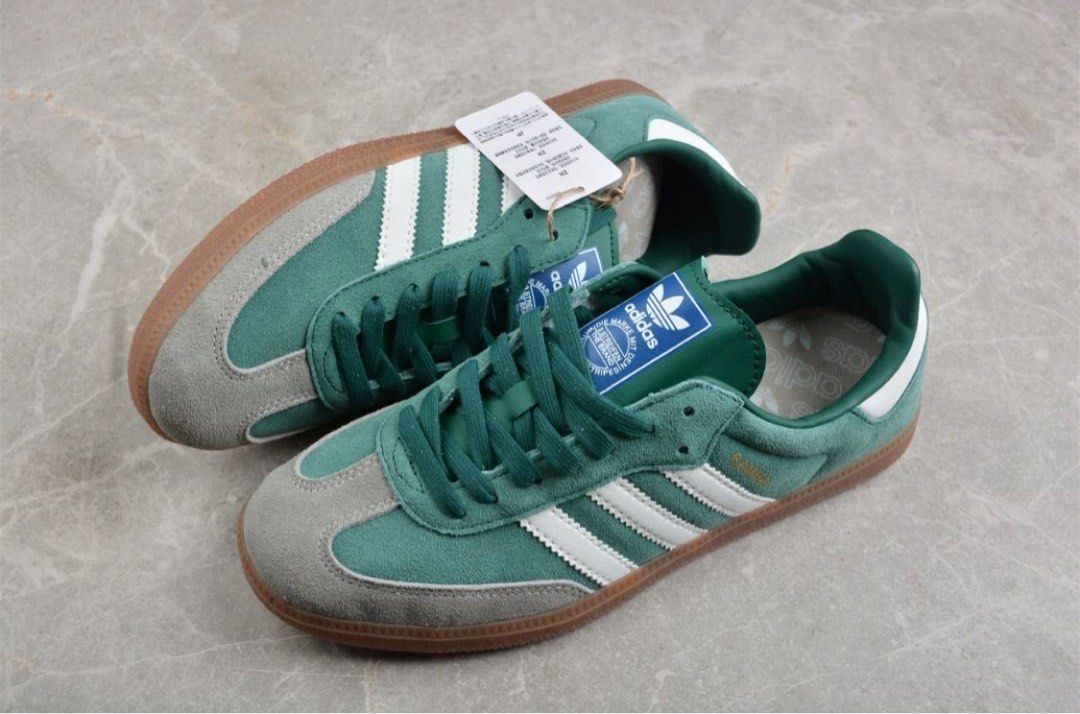 adidas gazelle silver green womens adidas Samba OG Shoes 'Collegiate Green', 7 main image 0