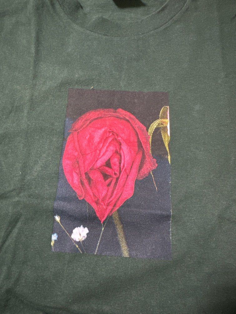 Araki x Supreme Rose Tee Men s Fashion Tops Sets Shirts on Carousell