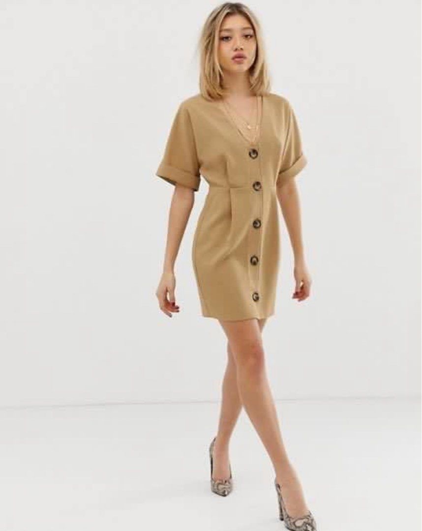 Asos design wiggle mini dress shop