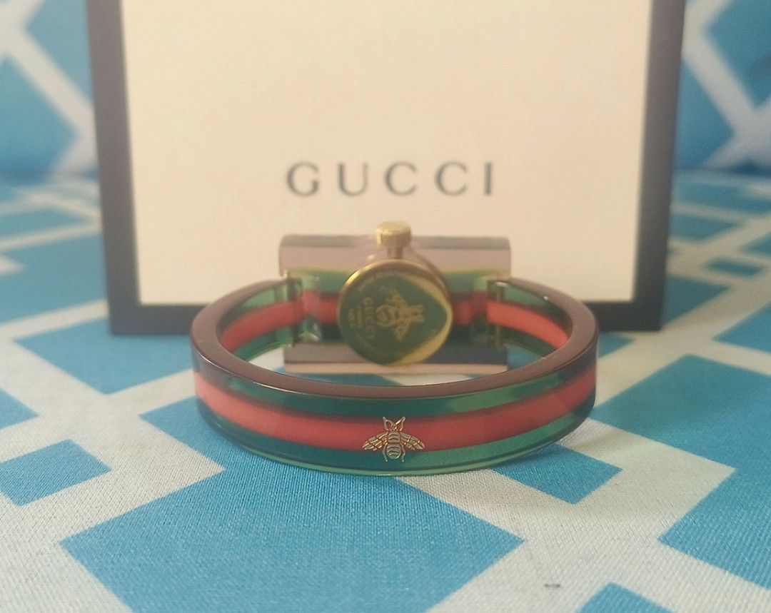 Gucci plexiglass watch review on sale