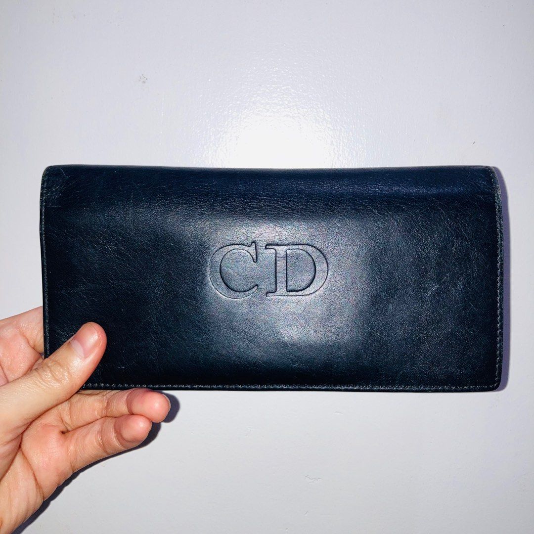 Vintage dior wallet hotsell