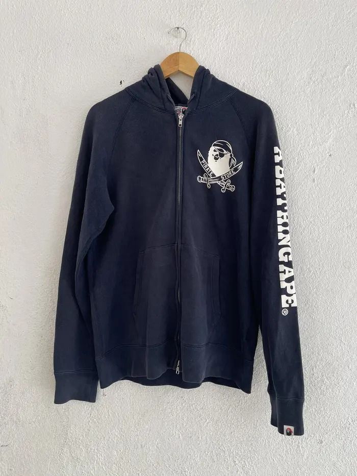 Bape Pirate Store Hoodie Men s Fashion Tops Sets Hoodies on Carousell