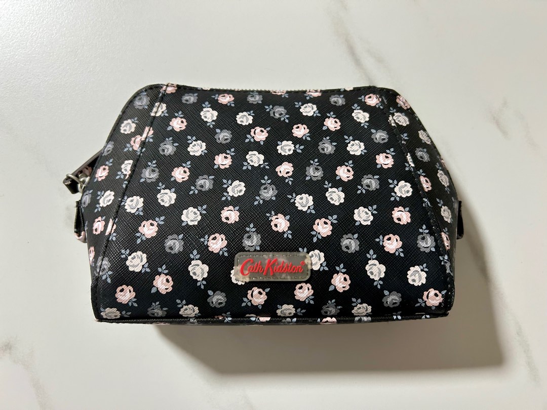 Cath kidston black floral bag sales