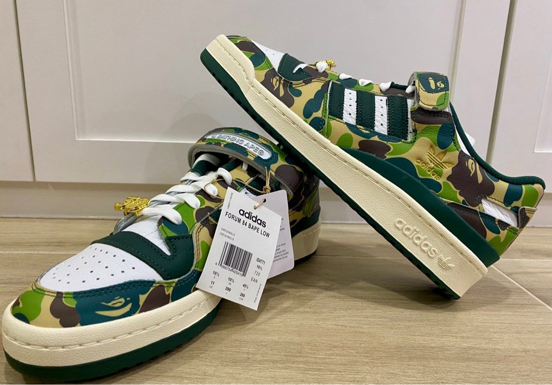 adidas gazelle silver green womens adidas Forum 84 Low Bape 30th Anniversary Green Camo