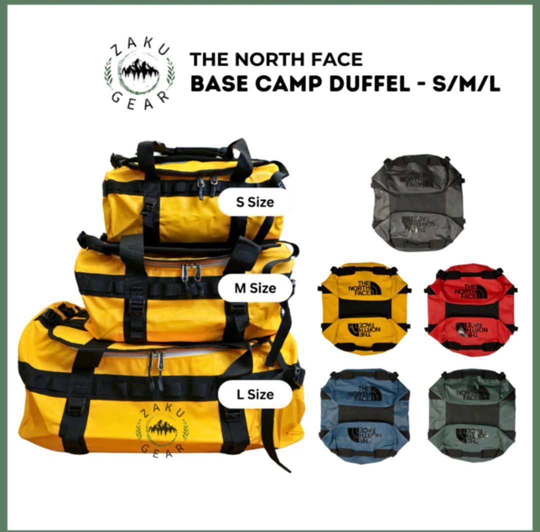BRAND NEW IN STOCK TNF The North Face Base Camp Duffel Size S M L 31 50 71 Litre Backpack Duffel Bag Travel Bag