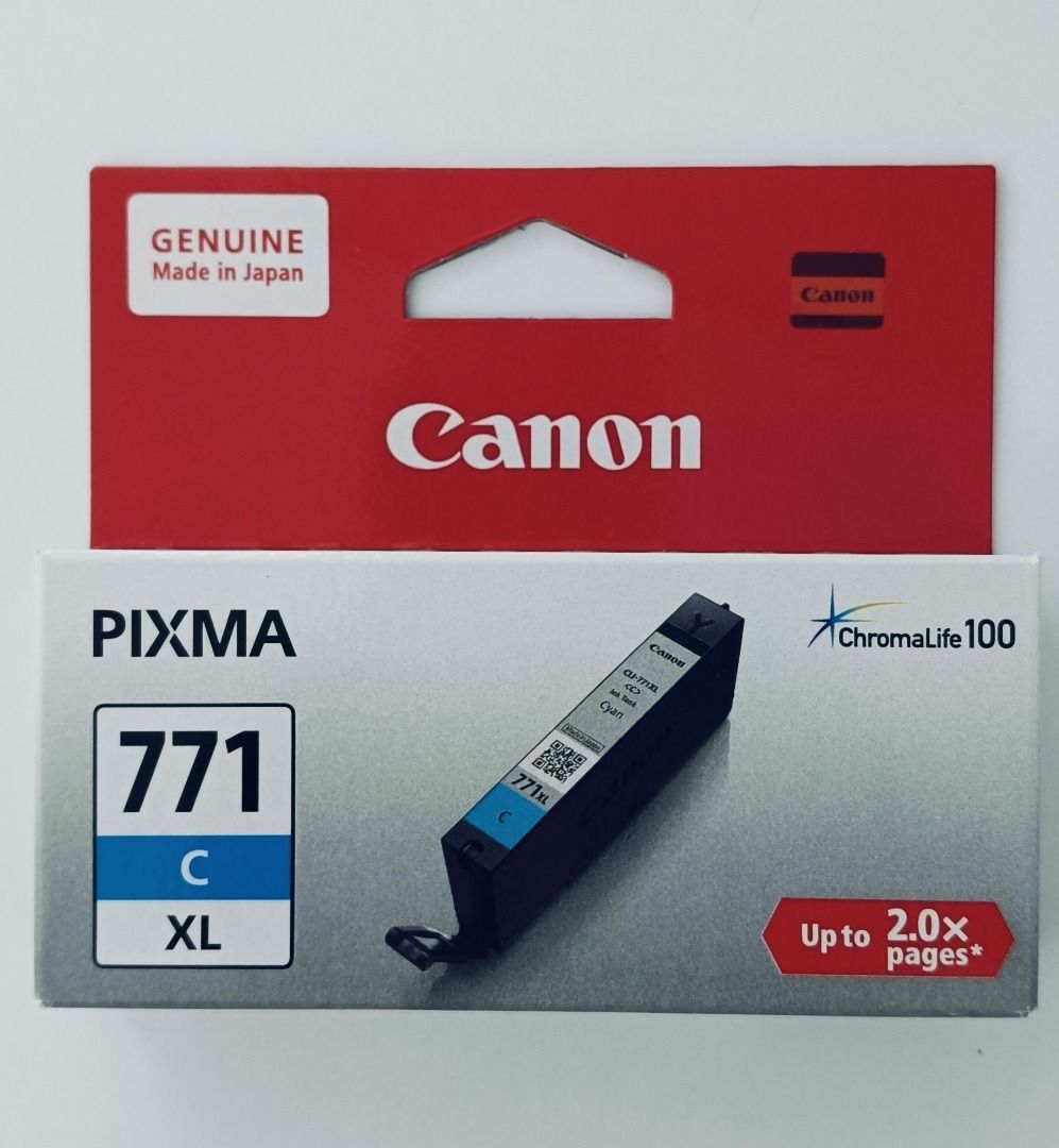 Canon PIXMA 770/771 Ink Cartridges (Original, Made in Japan), Computers ...