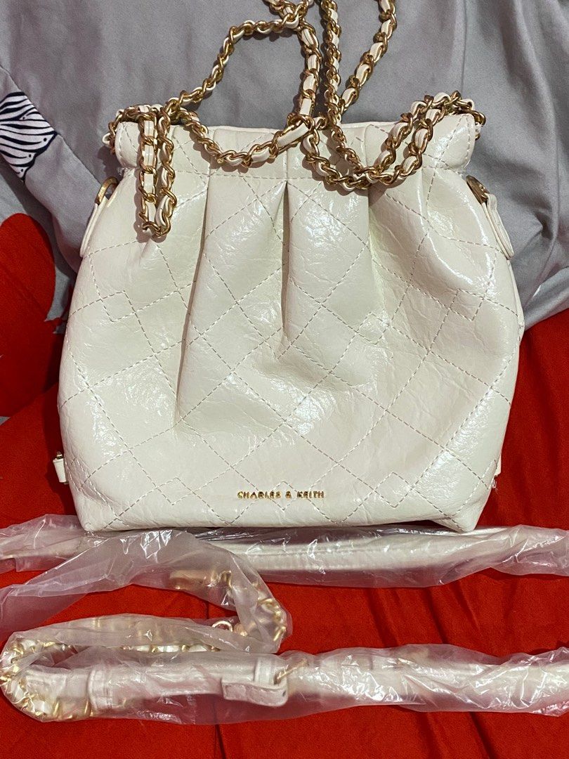 Bucket Bag Charles And Keith Two Way Backpack Charles Keith Duo