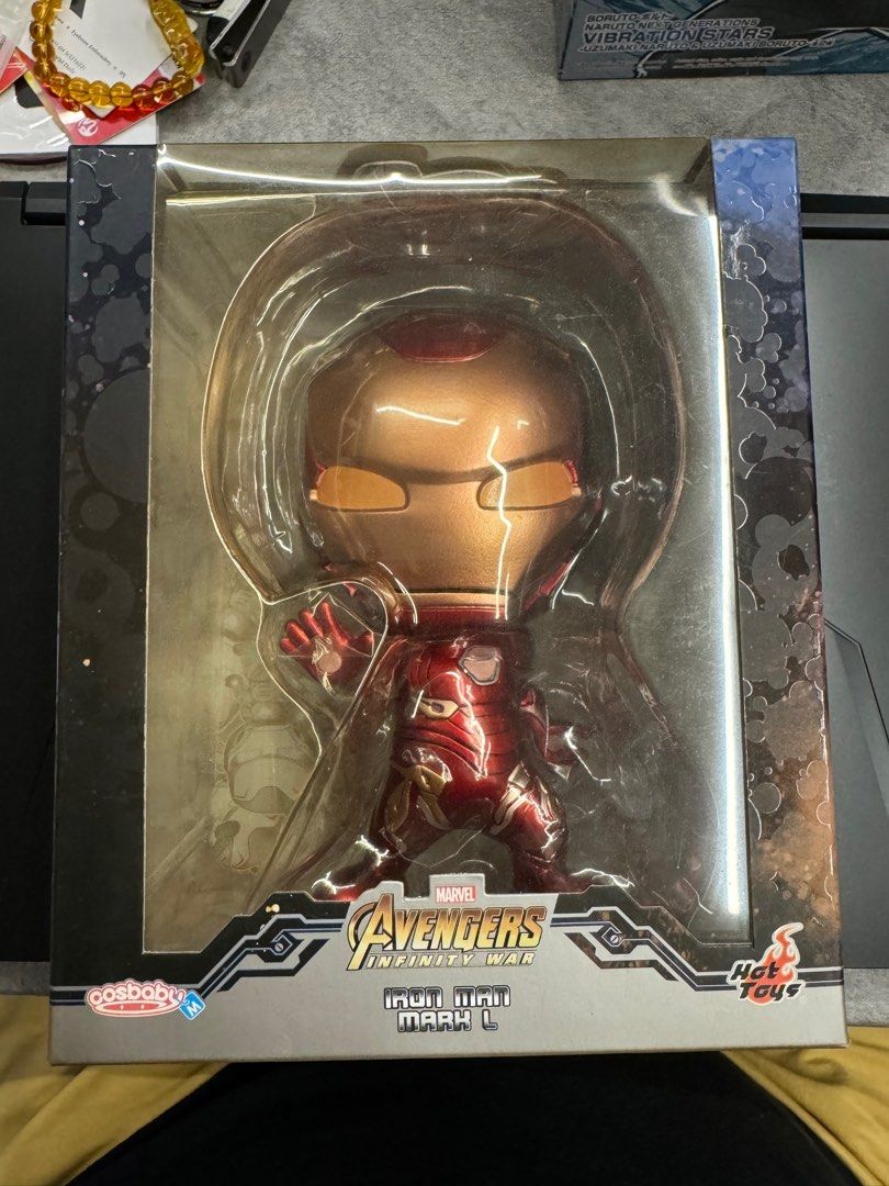 COSB504 Cosbaby(M) Bobble Head Iron Man Mark L, Hobbies Toys