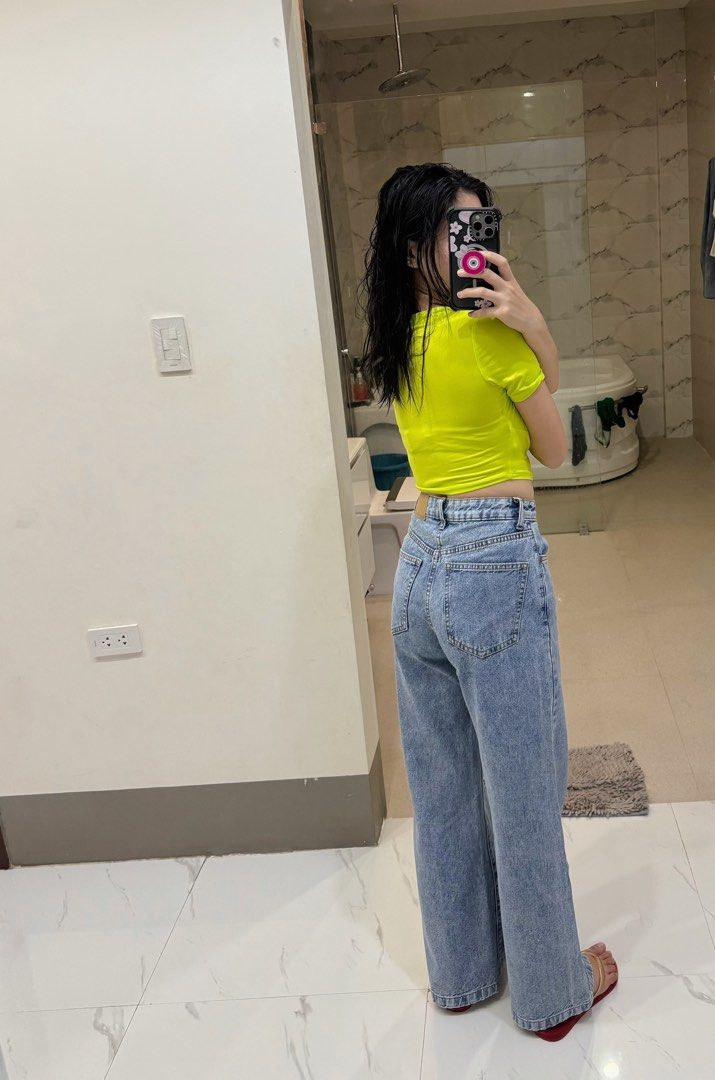 Cotton-on Wide Leg pants (Category: Jeans) located in Tuguegarao City. Submitted by someofmystuff (Listing ID 1324510744, Image 2). Description: Size small Us 4, euro 36 but fits best for 27.