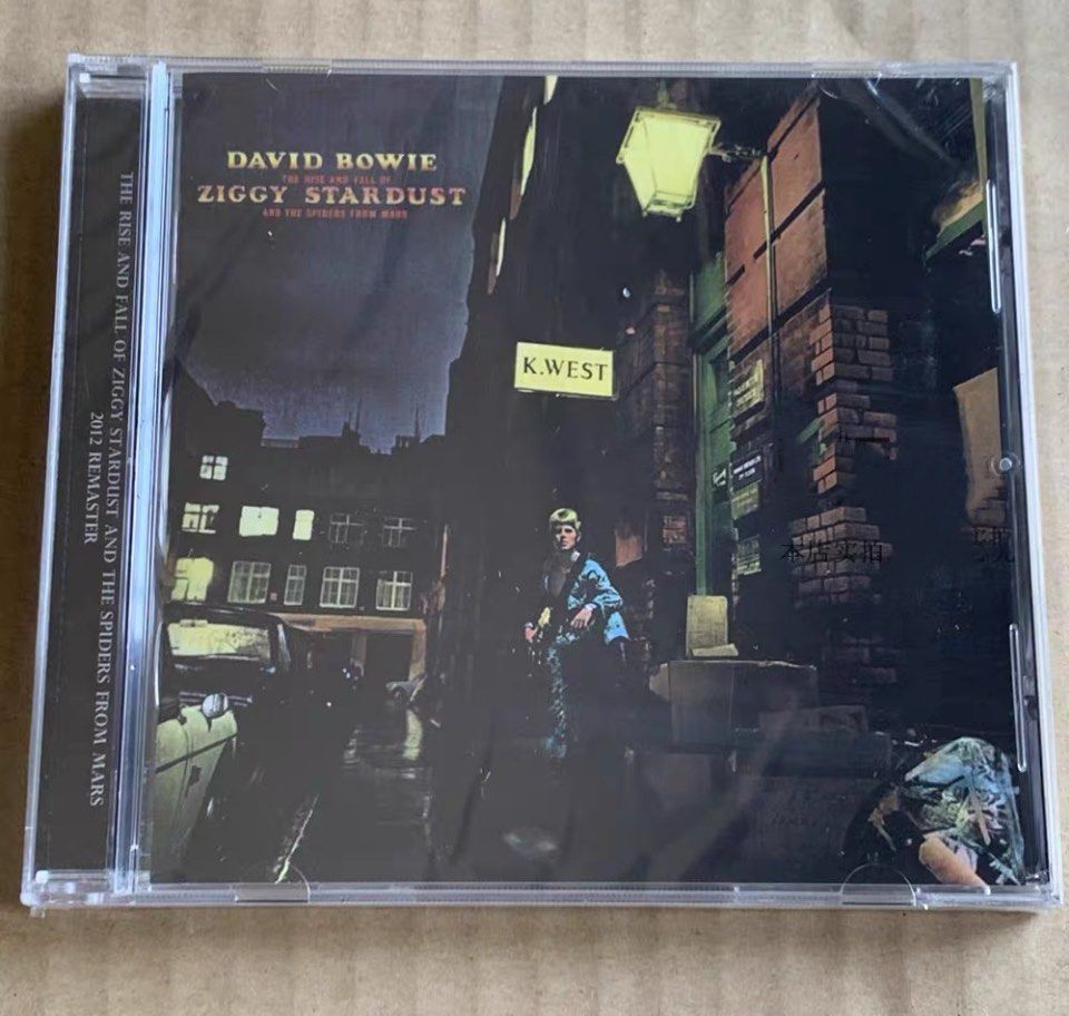 David Bowie CD - The Rise and Fall of Ziggy Stardust and the Spiders ...