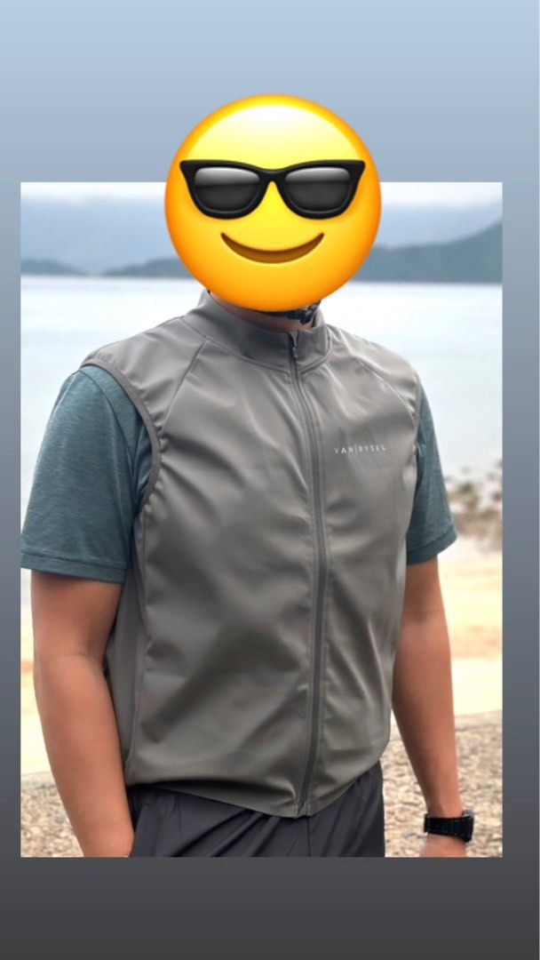 Decathlon Cycling Windproof Gilet