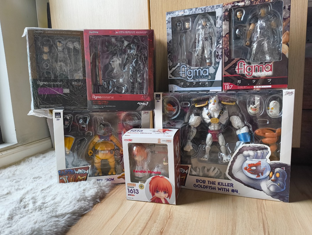 Figma berserk, Levi, Premium DNA Bob Psycrow, Nendroid, Hobbies & Toys ...