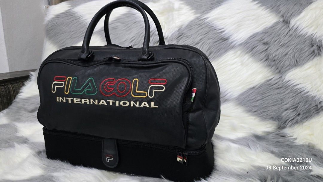 Fila travel bag Women s Fashion Bags Wallets Tote Bags on Carousell