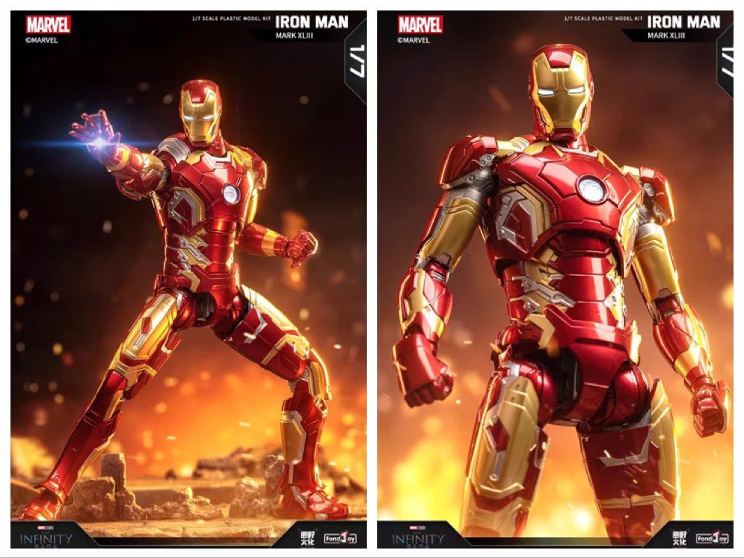 Fondjoy Infinity Saga - 1:7 Iron Man Mark 43 MK 43 Mark XLIII