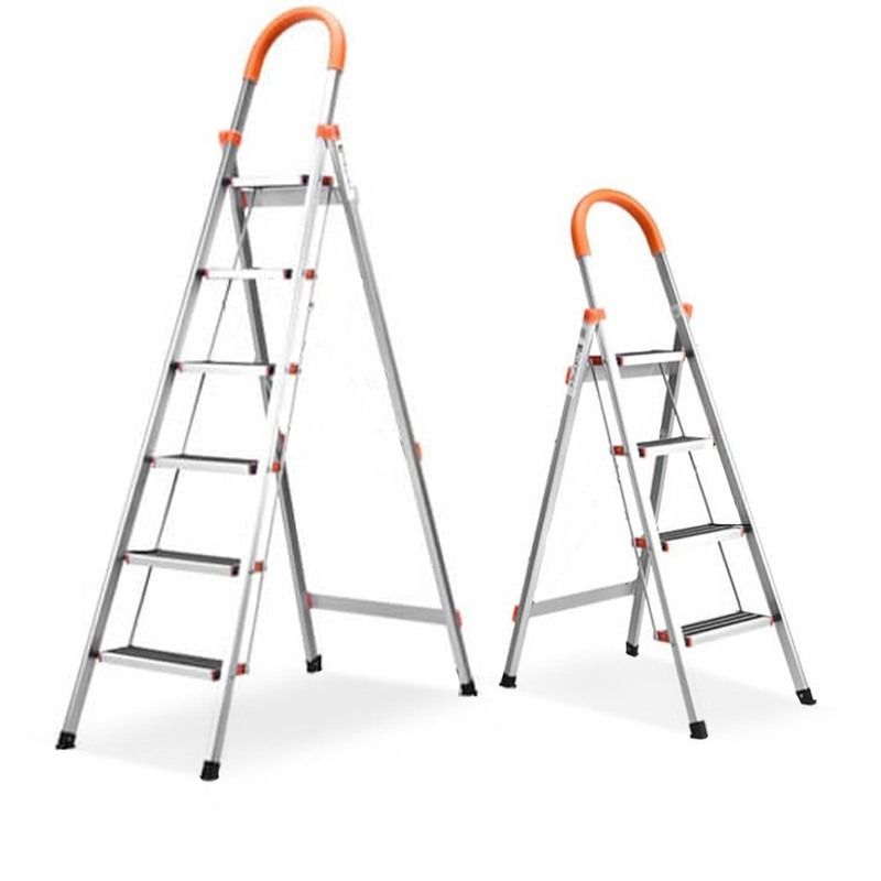 [FREE DELIVERY] Home Aluminium Ladder - 4/5/6 Step Ladder Step ...