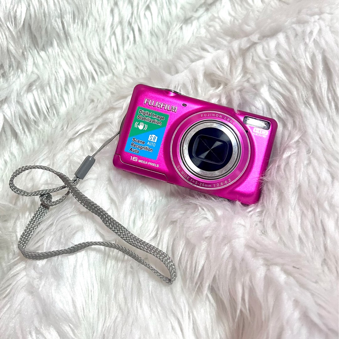 Fujifilm Finepix JX420 Pink Digicam Digital Camera, Photography
