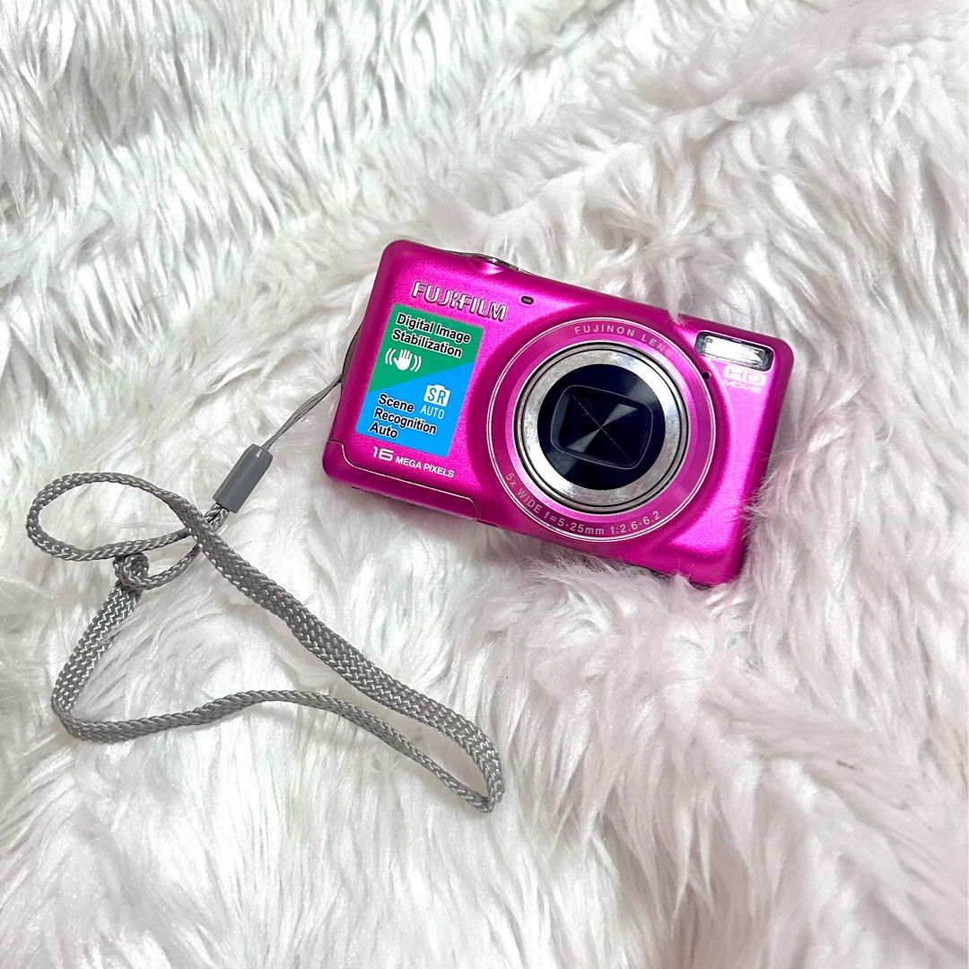 Fujifilm Finepix JX420 Pink Digicam Digital Camera, Photography