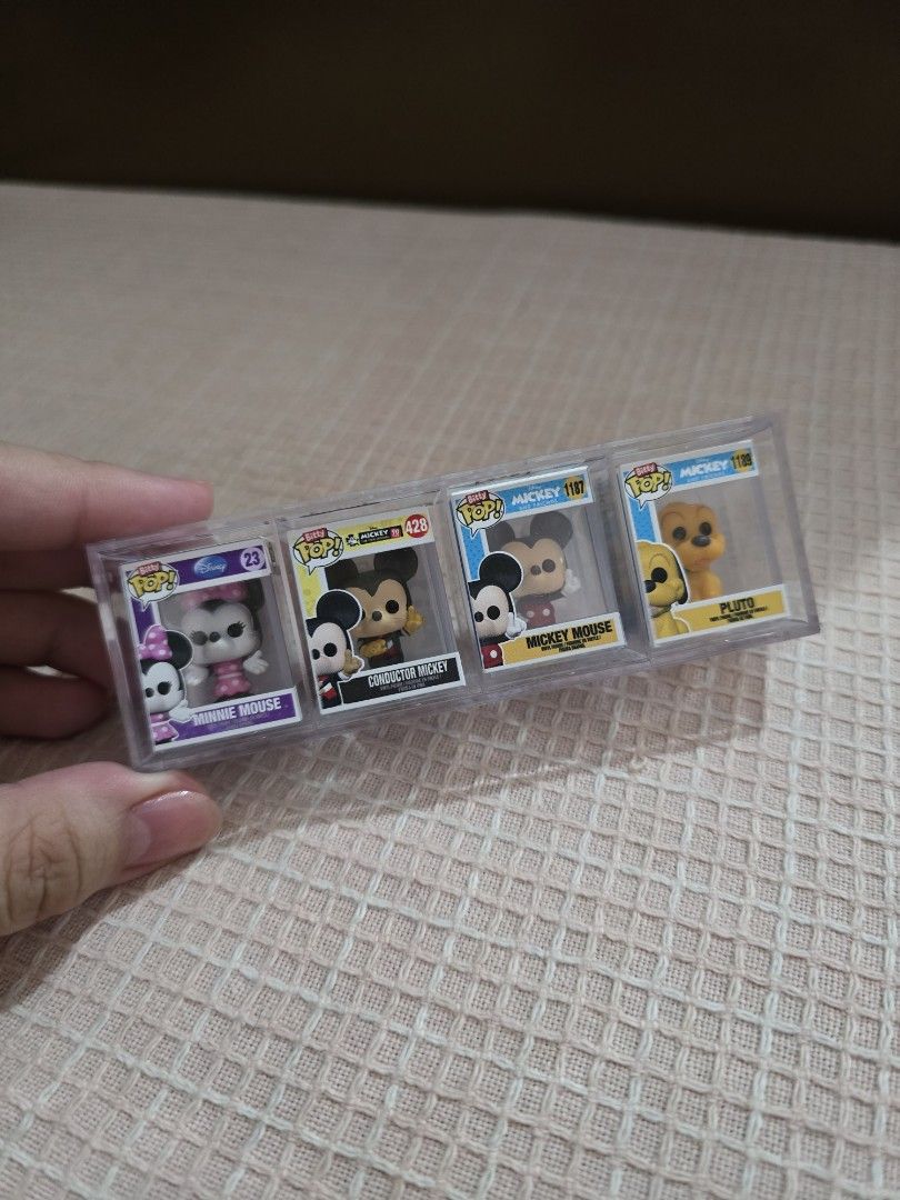 Funko Bitty Pop! Mickey Mouse and Friends for sale!!! (Category: Designer & Blind Box Toys) located in Tarlac. Submitted by cynophile_ (Listing ID 1324452425, Image 1). Description: Disney - Mickey Mouse and Friends 4-pack (set only) RFS : Decluttering Just message if you have any questions. Thank you! :).
