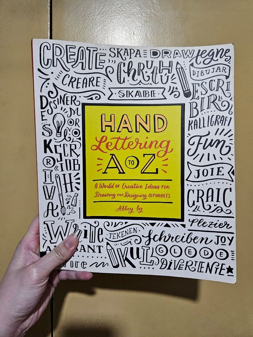 Hand Lettering A to Z, Hobbies & Toys, Books & Magazines, Fiction & Non ...