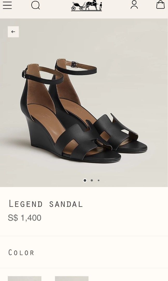 Legend hermes sandals store