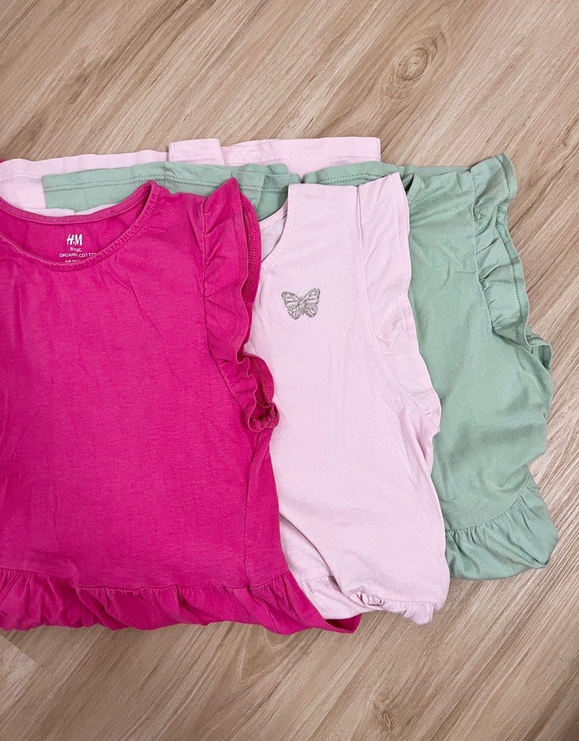 H&M Girl Dress 3pc Set, Babies & Kids, Babies & Kids Fashion on Carousell