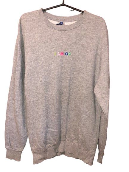 I Am OK H M Sweater Women s Fashion Coats Jackets and Outerwear on Carousell