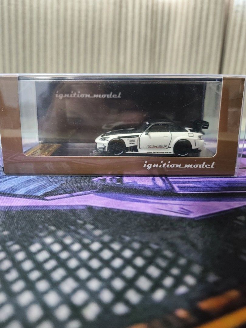 Ignition Model Honda S2000 J'S RACING Pearl White, Hobbies & Toys, Toys