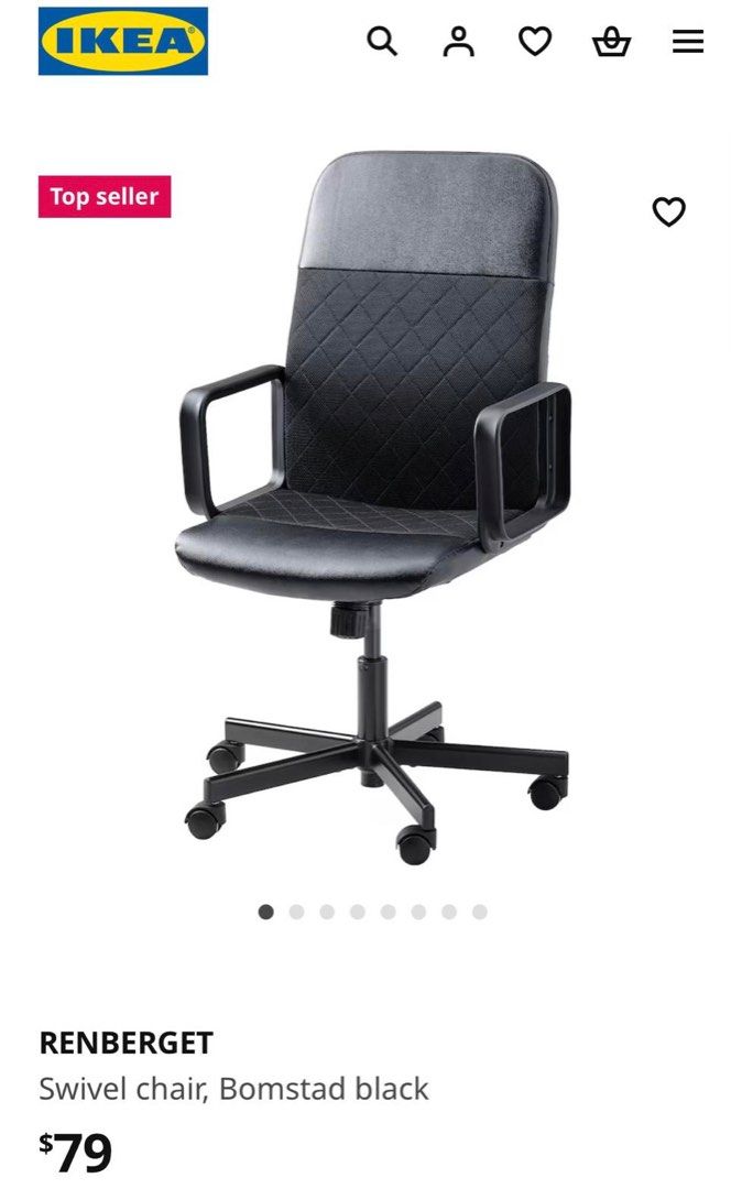 Renberget chair ikea clearance