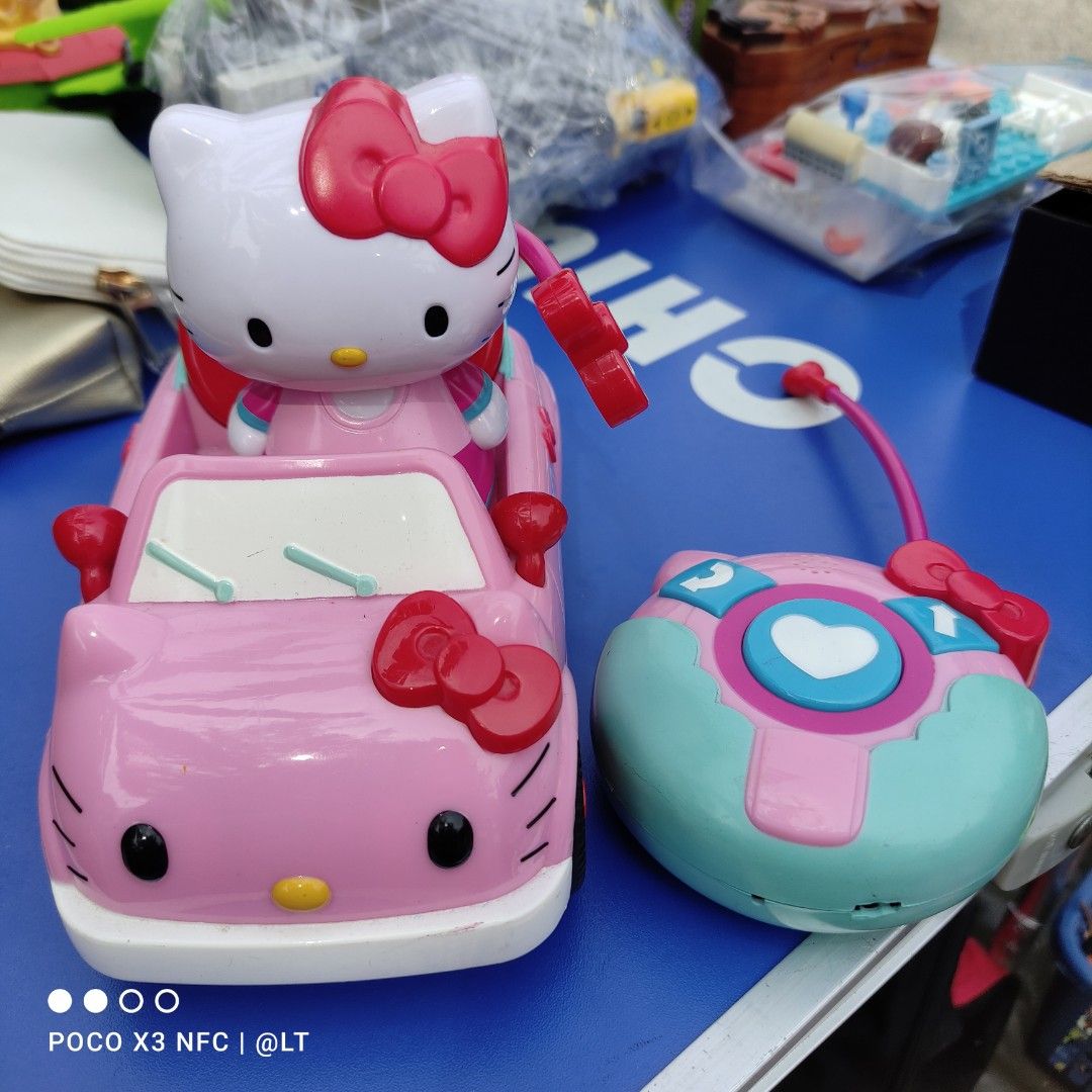 Jada Toys SANRIO Hello Kitty RC Pink Remote Control Car, Hobbies & Toys ...