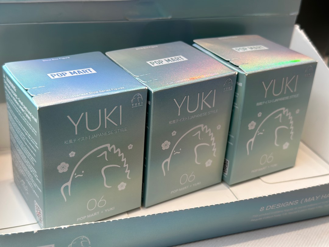 Japan 🇯🇵 POPMART Exclusive Yuki Blind Box, Toys & Collectibles