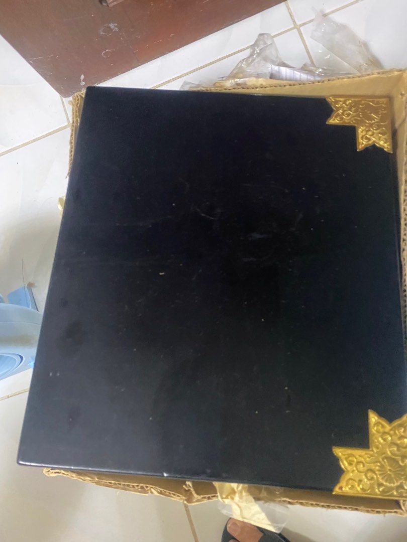Japanese armor set display costume (Category: Vintage Collectibles) located in Bacoor. Submitted by cleanupthecloset (Listing ID 1324479293, Image 3). Description: Authentic Japanese Samurai Armor Display With wooden box Perfect for display or gift.