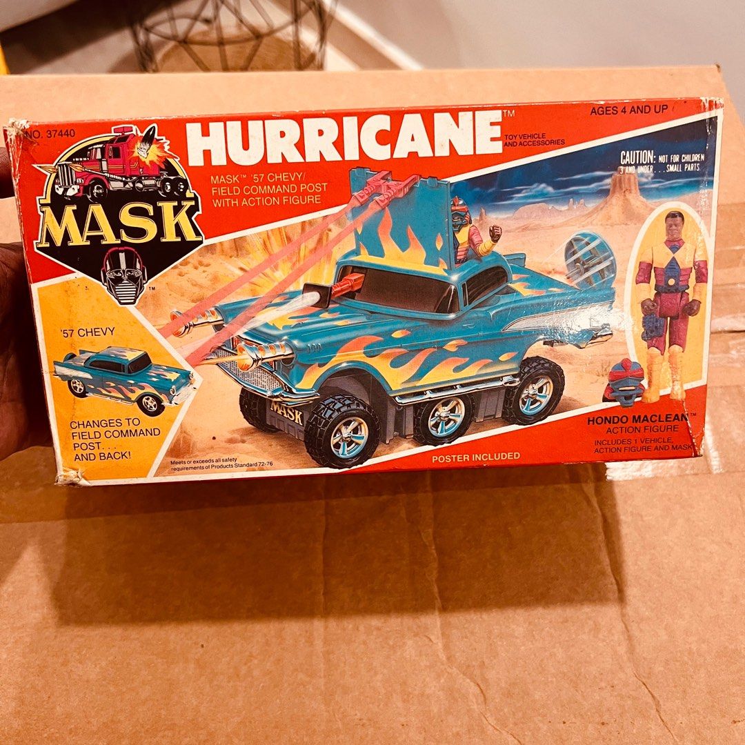 Masque Hurricane Kenner - Occasion - Jouet Vintage