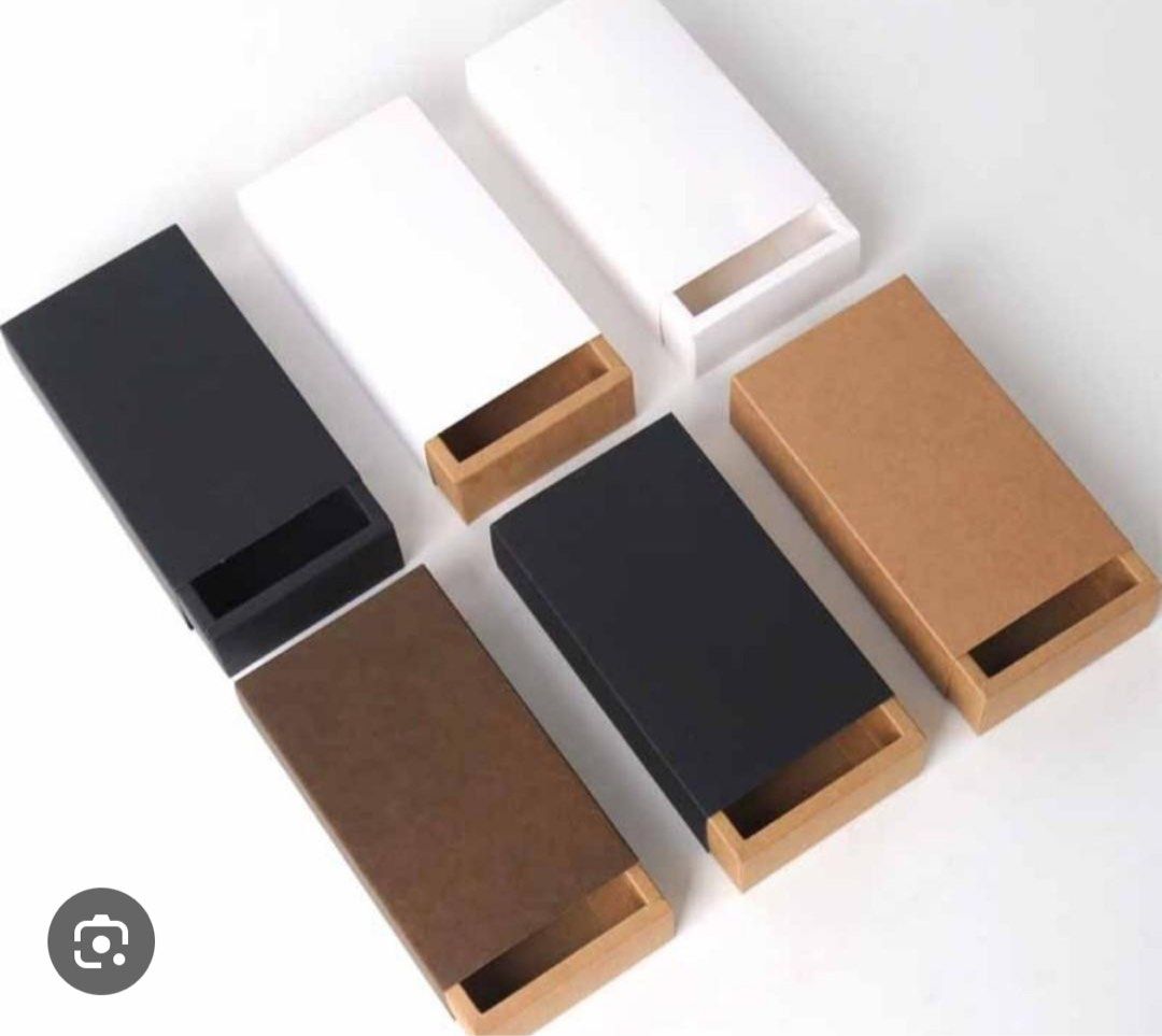 Kraft paper slider box, Hobbies & Toys, Stationery & Craft, Other