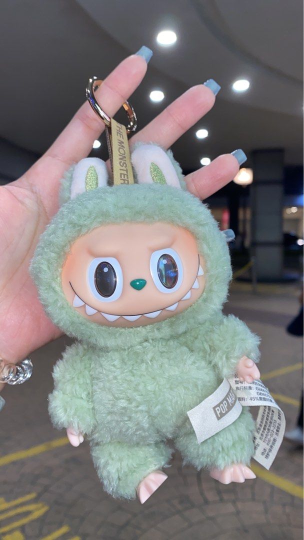 Labubu V1 green grape, Hobbies & Toys, Toys & Games on Carousell