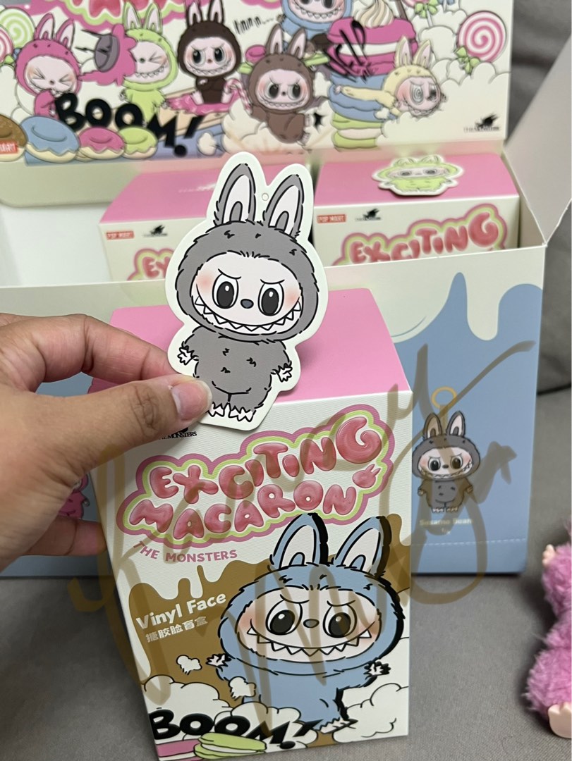 LABUBU V1 SESAME BEAN, Women's Fashion, Jewelry & Organizers, Charms on ...