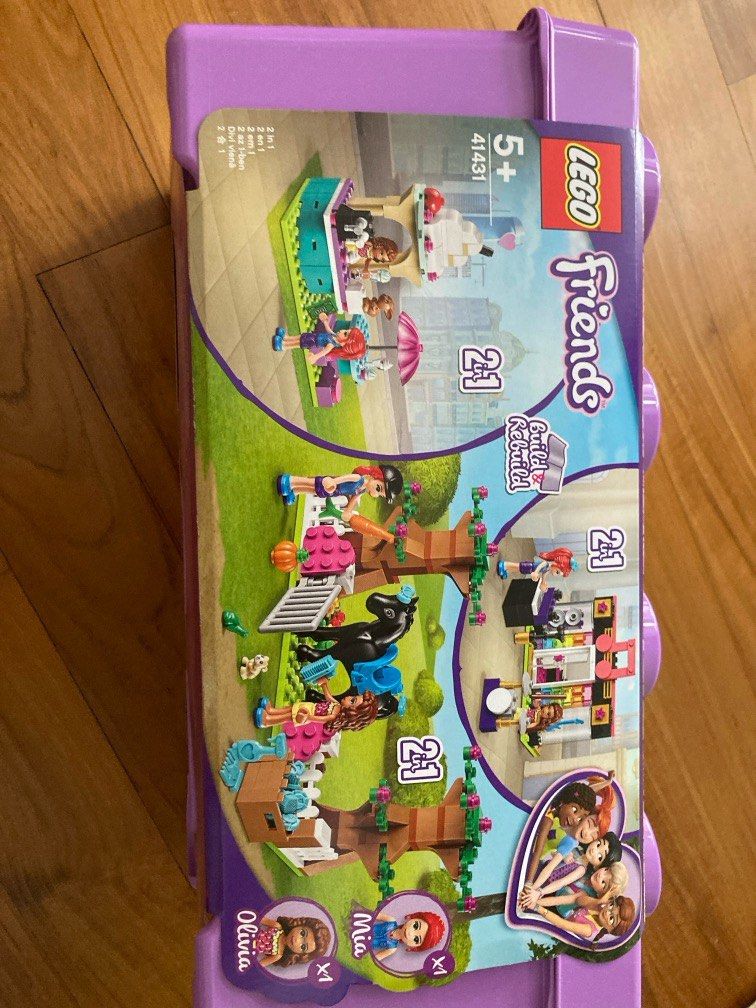 Lego friends brick box outlet