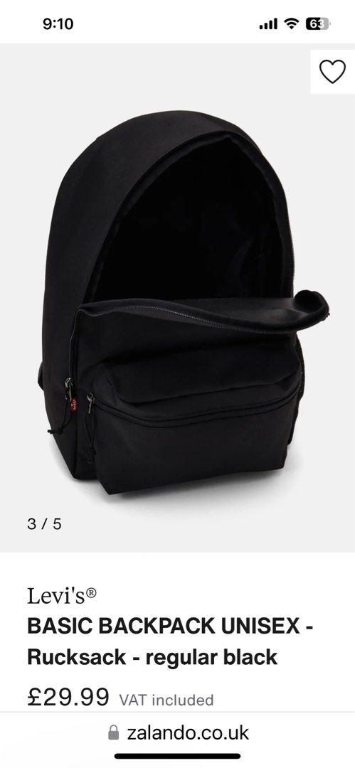 Levi's new basic backpack best sale