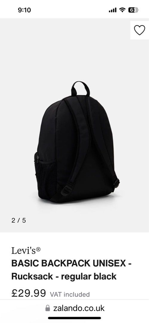 Levi's new basic backpack new arrivals