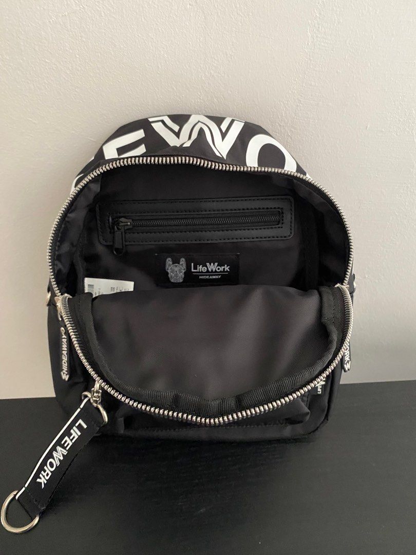 Lifework small backpack (Category: Bags & Wallets) located in Singapore. Submitted by charlinsells (Listing ID 1324450665, Image 2). Description: 20x25x8.