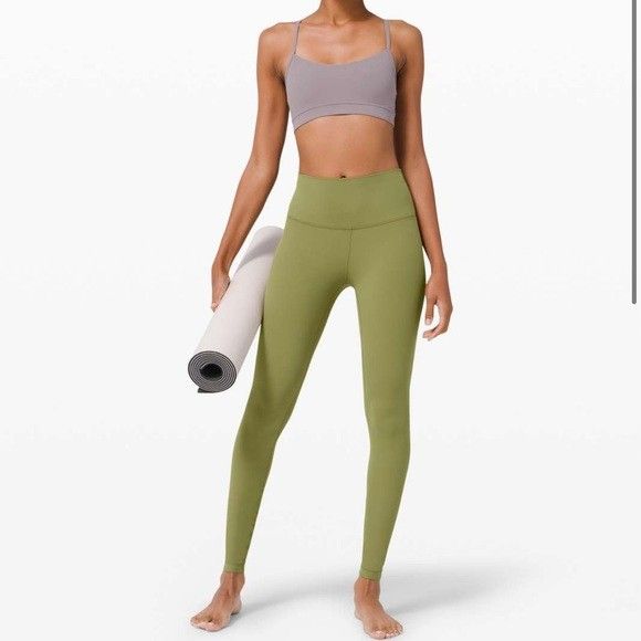 Lululemon Bronze Green Align Pants Women s Fashion Activewear on Carousell