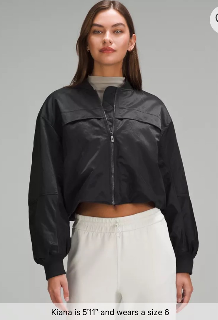 Lulu bomber jacket clearance
